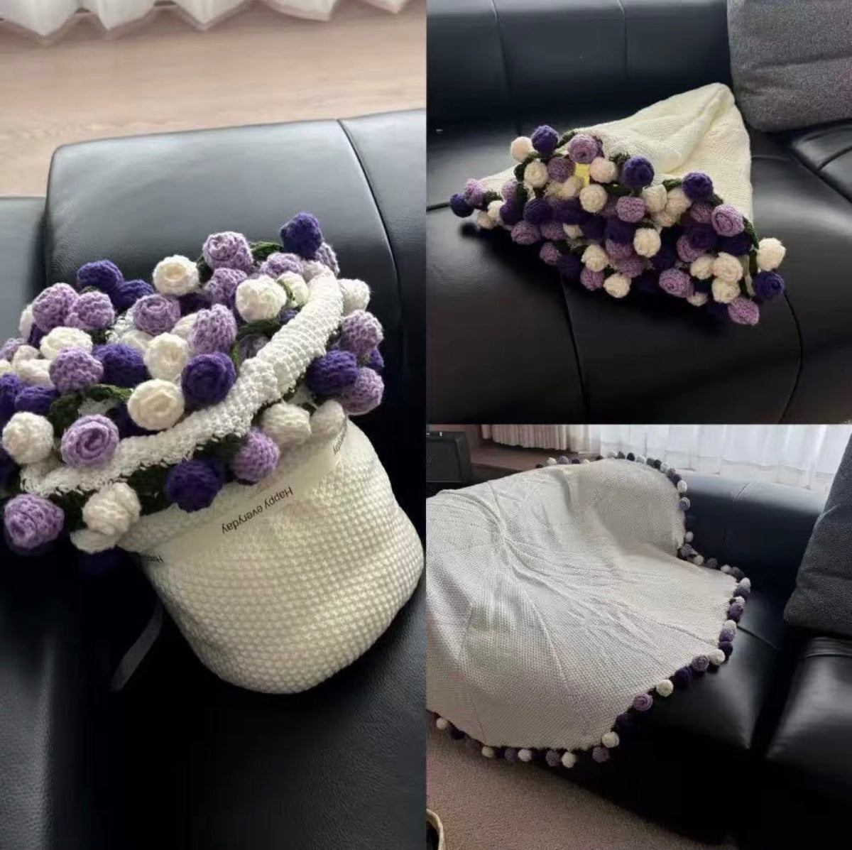 Floréal™ – Le bouquet qui devient plaid